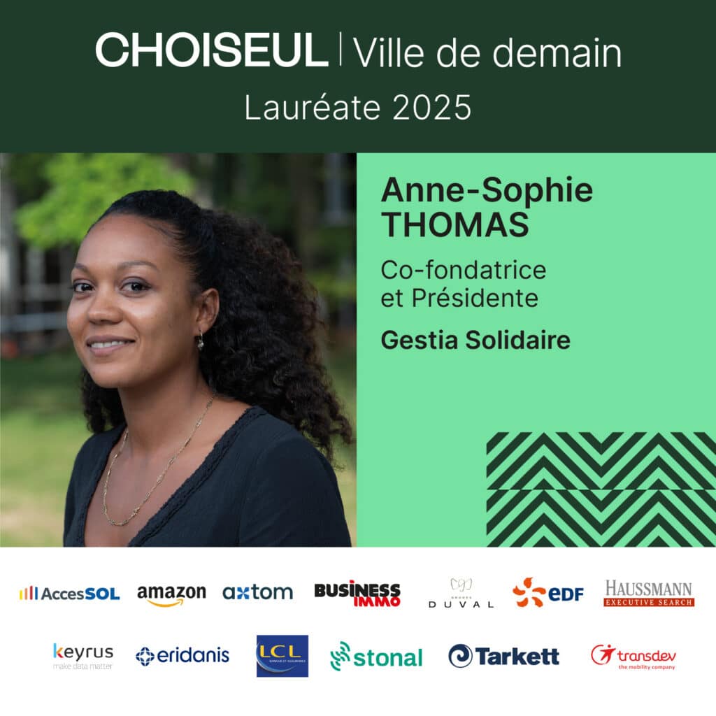 Anne-Sophie THOMAS choiseul palmarès 2025 ville de demain
