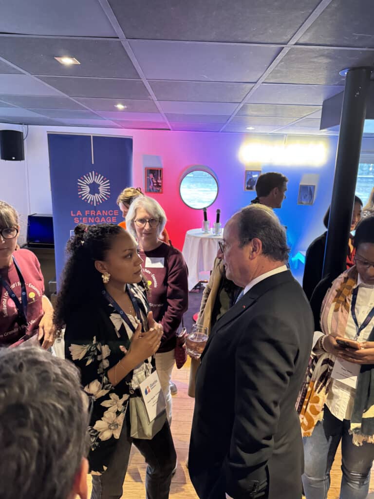 Gestia Solidaire rencontre François Hollande La France s'engage